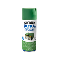 Pintura En Aerosol Verde Laurel Satinado - Rust Oleum Ultra Cover 2X