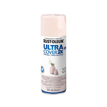 Pintura En Aerosol Rosa Cuarzo Brillante - Rust Oleum Ultra Cover 2X
