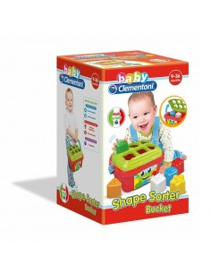 Juguete de cubo clasificador de formas, CLEMENTONI