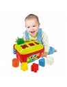 Juguete de cubo clasificador de formas, CLEMENTONI