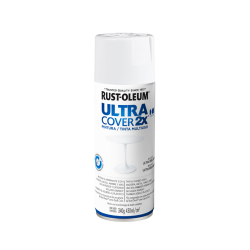 Pintura En Aerosol Blanco Ultra Brillante - Rust Oleum Ultra Cover 2X