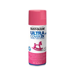 Pintura En Aerosol Rosa Intenso - Rust Oleum Ultra Cover 2X