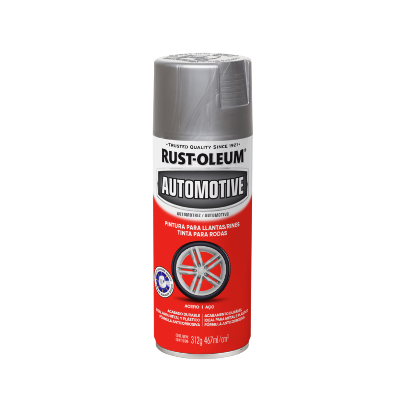 Pintura En Aerosol Para Rines Acero - Rust Oleum Automotive
