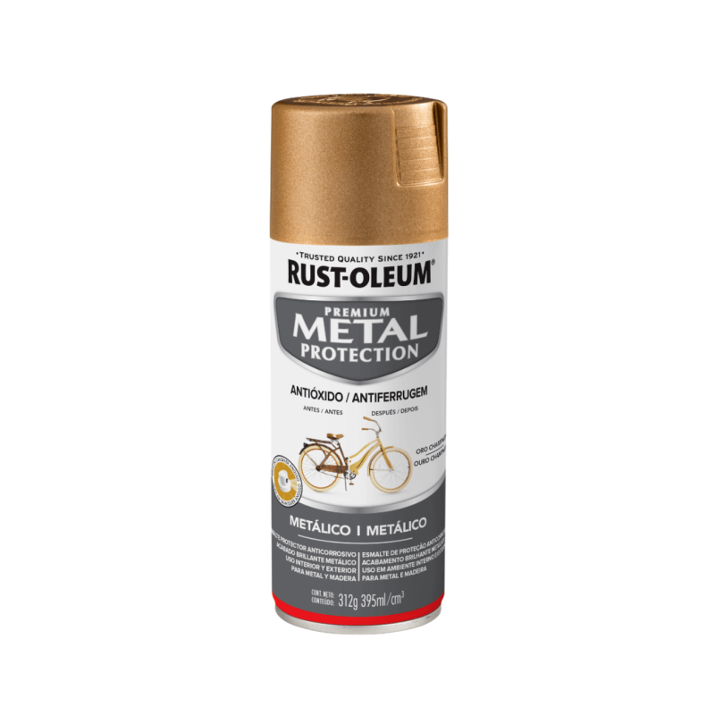 Aerosol Para Metal, Oro Champagne Metálico - Rust Oleum Metal Protection