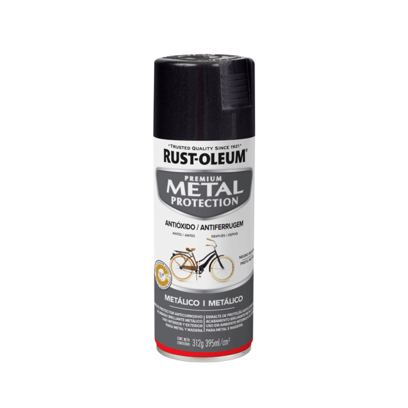 Aerosol Para Metal, Negro Noche Metálico - Rust Oleum Metal Protection
