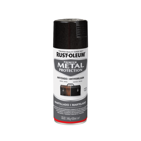 Aerosol Para Metal, Negro Martillado - Rust Oleum Metal Protection