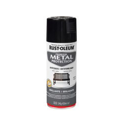 Aerosol Para Metal, Negro Brillante - Rust Oleum Metal Protection