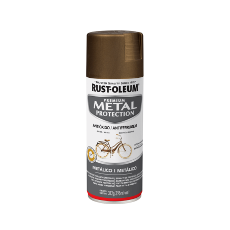 Aerosol Para Metal, Latón Antiguo Metálico - Rust Oleum Metal Protection