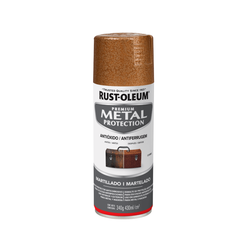 Aerosol Para Metal, Cobre Martillado - Rust Oleum Metal Protection