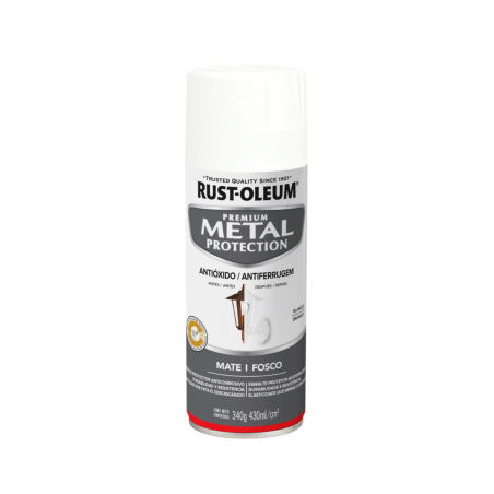 Aerosol Para Metal, Blanco Mate - Rust Oleum Metal Protection