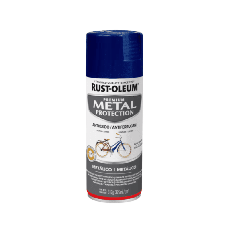 Aerosol Para Metal, Azul Cobalto Metálico - Rust Oleum Metal Protection