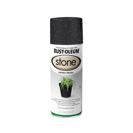 Aerosol Piedra Color Negro 340g - Rust Oleum Stone