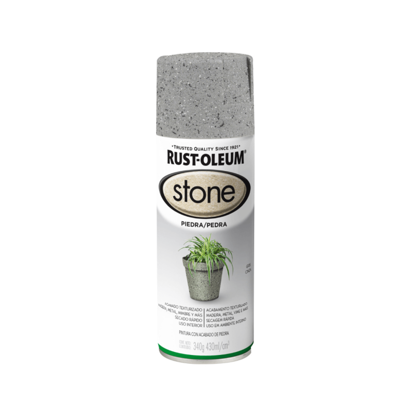 Aerosol Piedra Color Gris 340g - Rust Oleum Stone