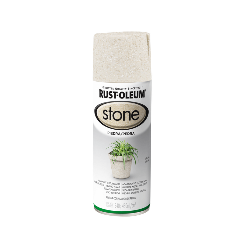Aerosol Piedra Color Crema 340g - Rust Oleum Stone