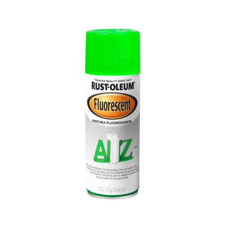 Aerosol Fluorescente Verde Neón - Rust Oleum Fluorescent