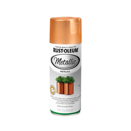 Aerosol Efecto Metal Brillante Cobre - Rust Oleum Metallic