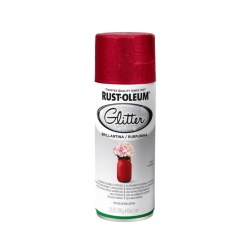 Aerosol Con glitter Brillantina Rojo - Rust Oleum Glitter