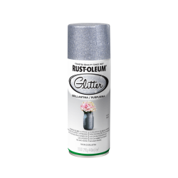 Aerosol Con glitter Brillantina Plata - Rust Oleum Glitter