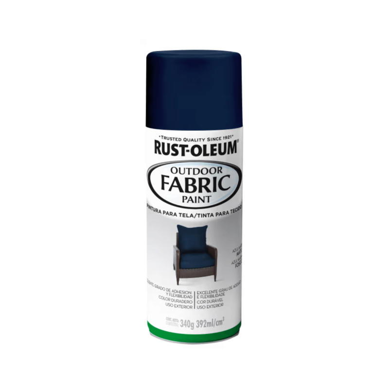 Pintura En Aerosol Para Tela Azul Marino Mate - Rust Oleum Fabric