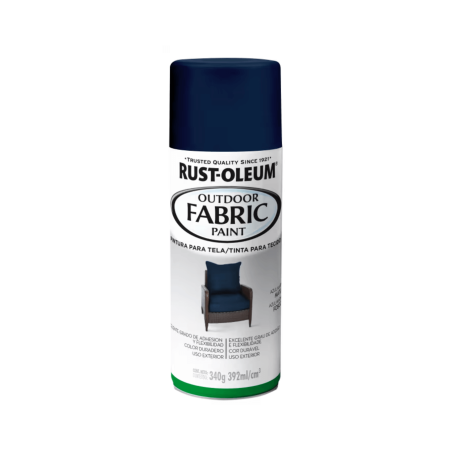 Pintura En Aerosol Para Tela Azul Marino Mate - Rust Oleum Fabric