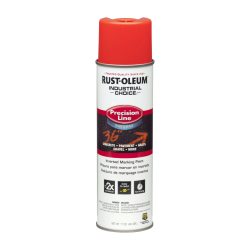 Aerosol invertido al agua fluorescente Rojo Naranja  - Rust Oleum