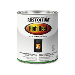 RUST OLEUM High Heat alta temperatura negro mate
