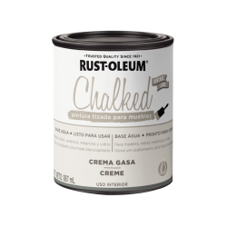 Pintura Brochable Tizada Crema Gasa - Rust Oleum Chalked