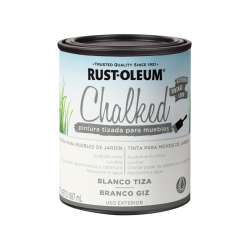 Pintura Brochable Tizada Blanco Tiza - Rust Oleum Chalked