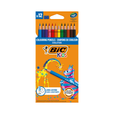 Caja de colores Bic Kids, 12 Unidades - BIC