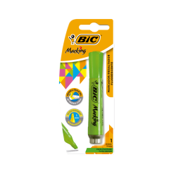 Blíster 1 Resaltador Marking Color Verde - BIC