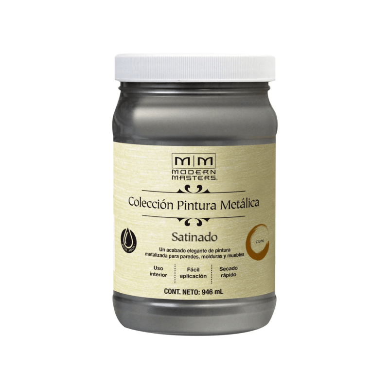 Pintura Metálica Cromo Satinado - Rust Oleum Modern Masters