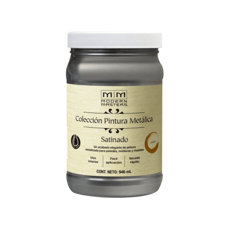 Pintura Metálica Cromo Satinado - Rust Oleum Modern Masters