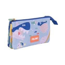 Estuche Portatodo 5 Compartimentos Serie Especial Blue Odyssey - MILAN