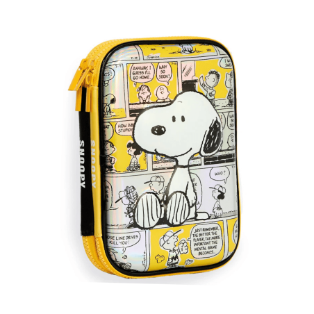 Cartuchera Estuche Doble Eva Snoopy - MOOVING