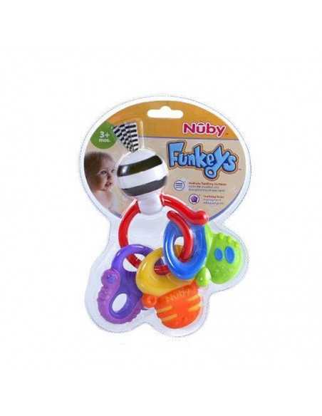 Llavecita mordedor  funkeys, NUBY