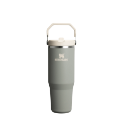 Termo Flip Straw Tumbler 890 ml Sage Grey - Stanley
