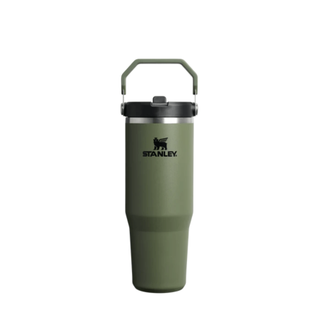 Termo Flip Straw Tumbler 890 ml Dried Pine - Stanley