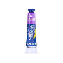 Pintura Acrylic Colors 20ml Violeta Cobalto 321 - ACRILEX