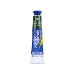 Pintura Acrylic Colors 20ml Verde Vessie 353 - ACRILEX