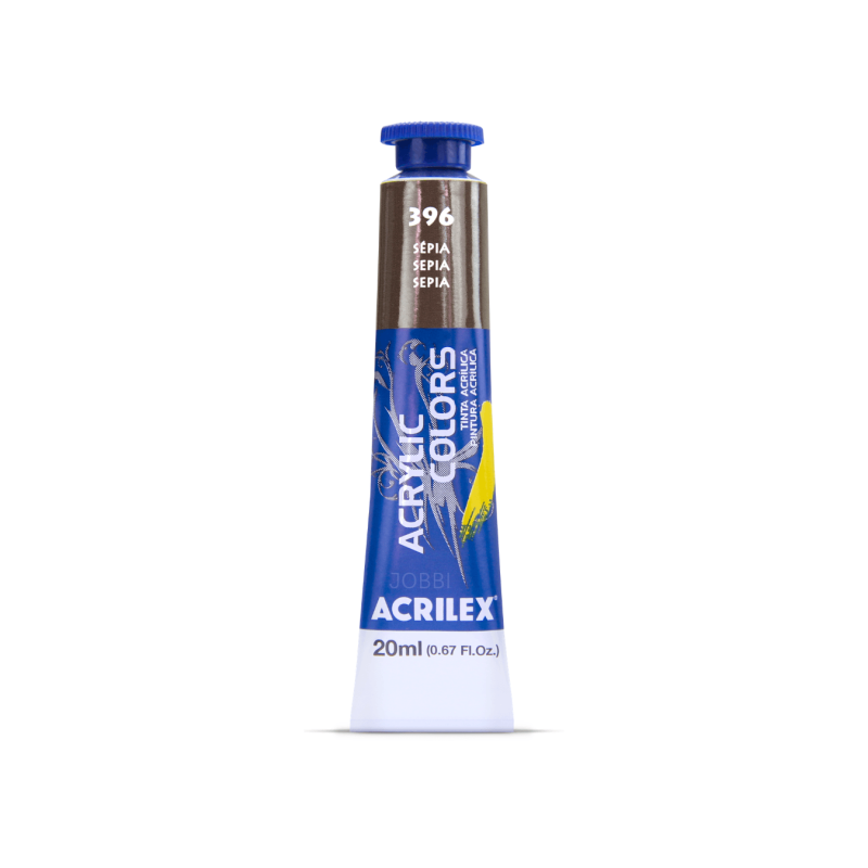 Pintura Acrylic Colors 20ml Sepia 396 - ACRILEX