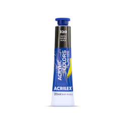 Pintura Acrylic Colors 20ml Negro 320 - ACRILEX