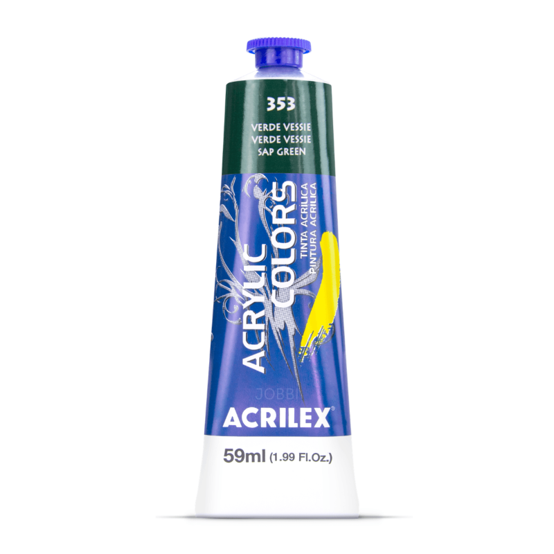 Pintura Acrylic Colors 59ml Verde Vessie 353 - ACRILEX