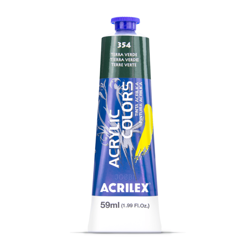 Pintura Acrylic Colors 59ml Tierra Verde 354 - ACRILEX