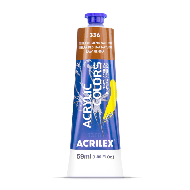 Pintura Acrylic Colors 59ml Tierra De Siena Natural 336  - ACRILEX