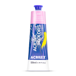 Pintura Acrylic Colors 59ml Laca Orquidea 335 - ACRILEX