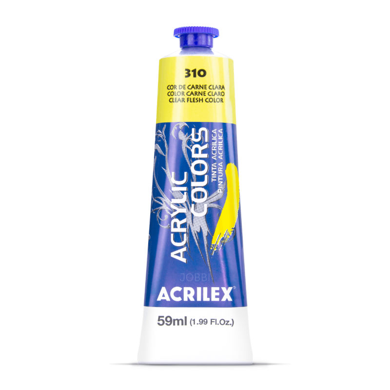 Pintura Acrylic Colors 59ml Color Carne Claro 310 - ACRILEX