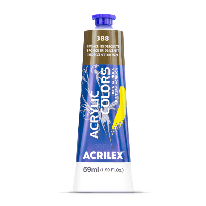 Pintura Acrylic Colors 59ml Bronce Iridiscente 388 - ACRILEX