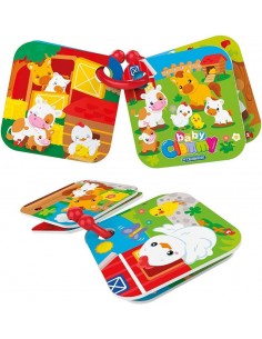 Set de bloques  animales dulces, CLEMENTONI