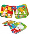 Set de bloques  animales dulces, CLEMENTONI