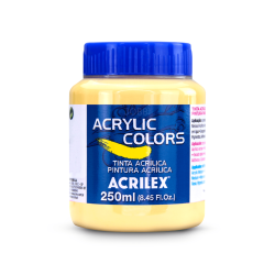 Pintura Acrylic Colors 250ml Amarillo Nápoles 342 - ACRILEX